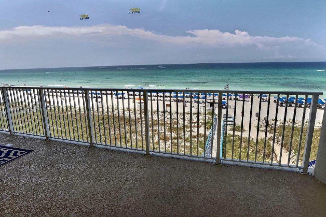 Barefoot Bliss - Beachfront Condo - Sleeps 12 Panama Stadt Exterior foto