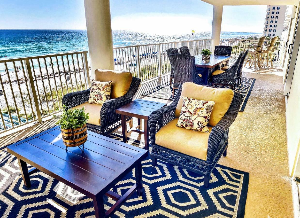 Barefoot Bliss - Beachfront Condo - Sleeps 12 Panama Stadt Exterior foto