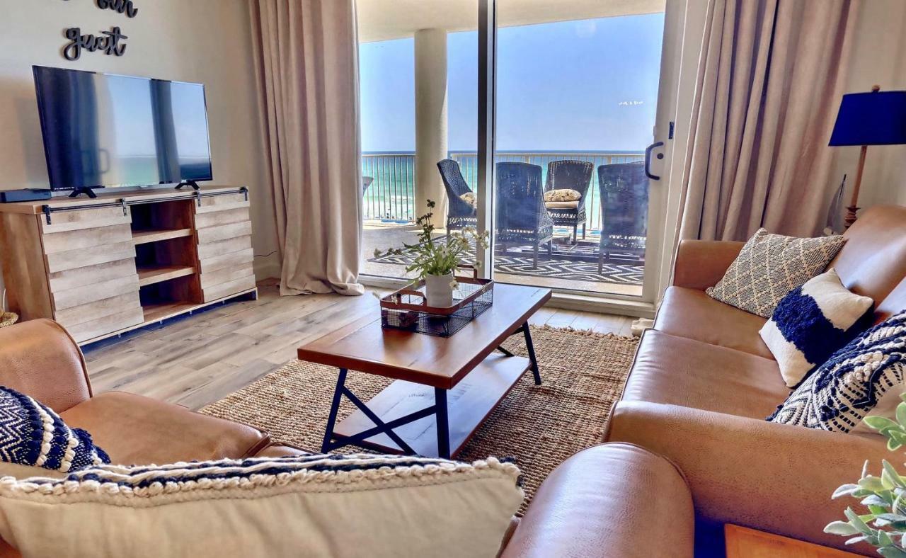 Barefoot Bliss - Beachfront Condo - Sleeps 12 Panama Stadt Exterior foto