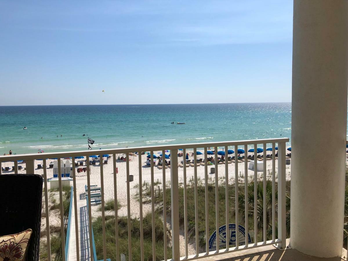 Barefoot Bliss - Beachfront Condo - Sleeps 12 Panama Stadt Exterior foto