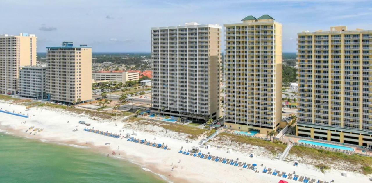 Barefoot Bliss - Beachfront Condo - Sleeps 12 Panama Stadt Exterior foto